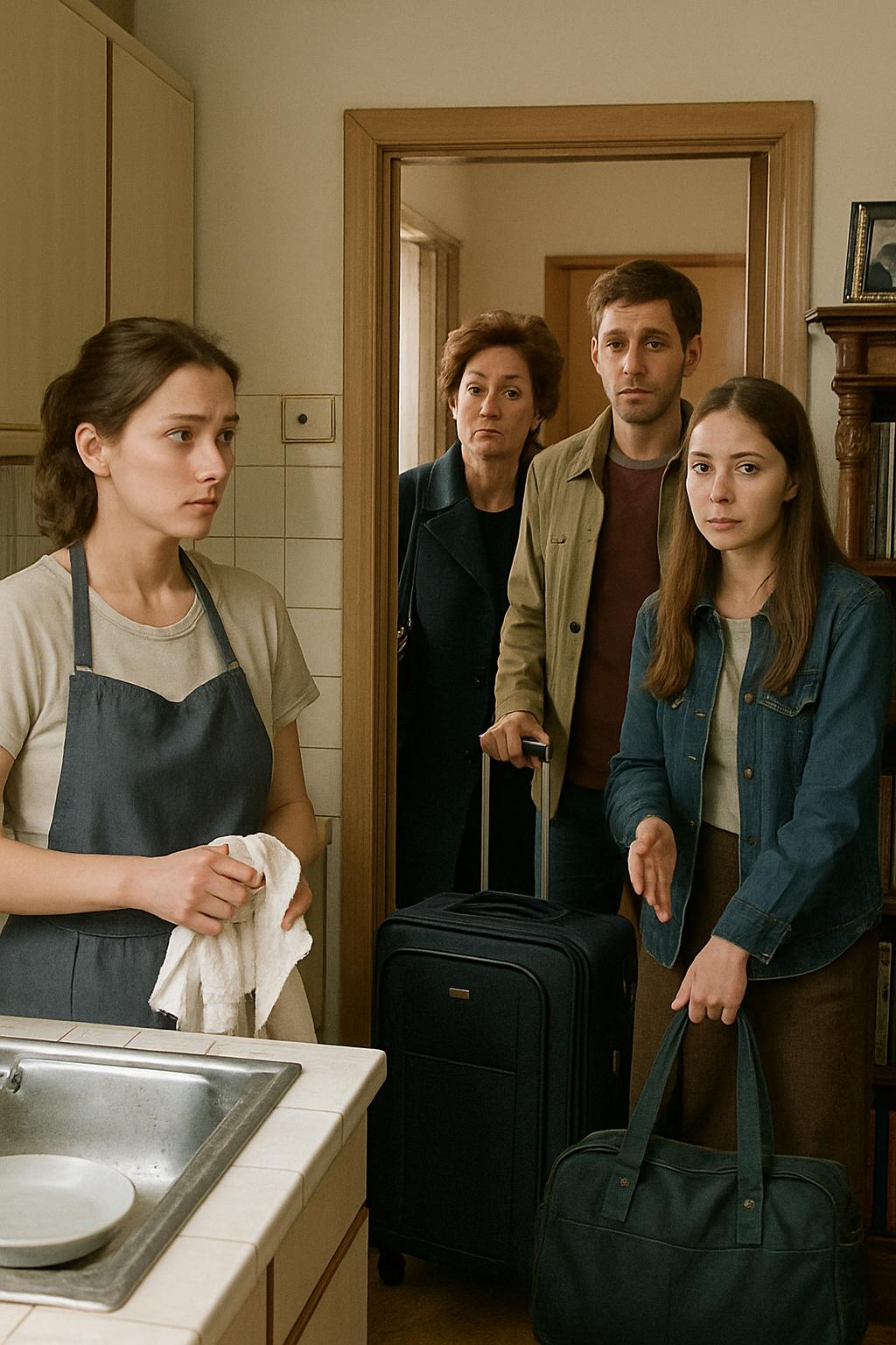 «Собирай вещи» — твёрдо сказала Марина, дав Антону полчаса на сборы