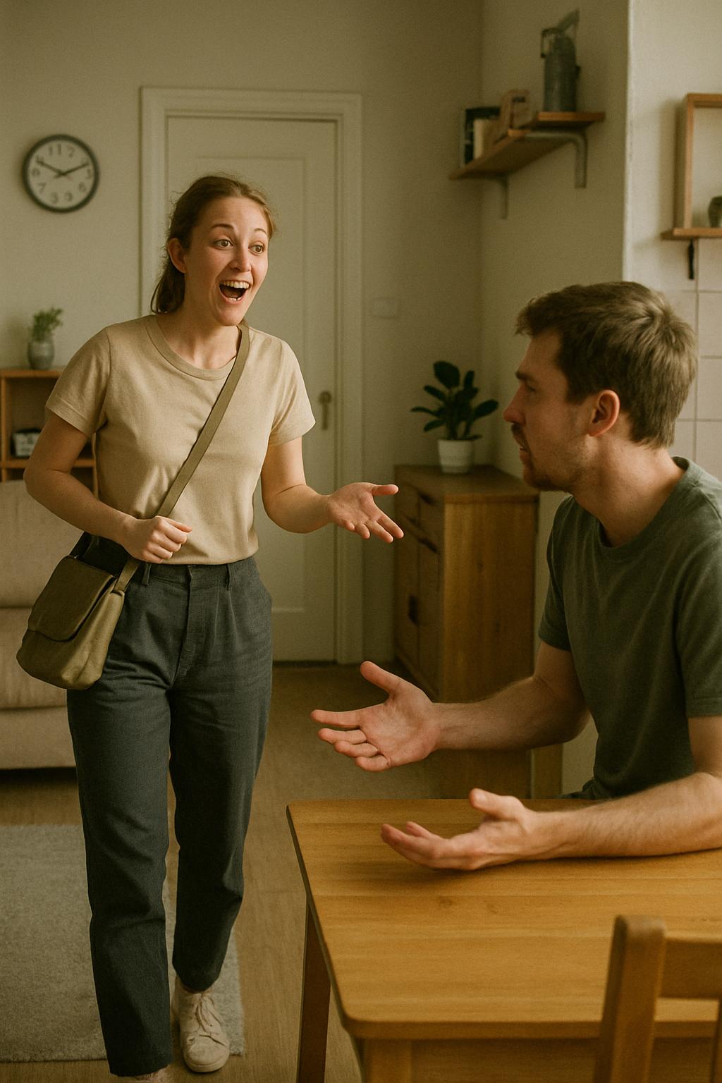 «А причем здесь ты? Я одна еду на море в отпуск, чтобы пожить там в свое удовольствие, а ты здесь не скучай!» — холодно заявила Катя