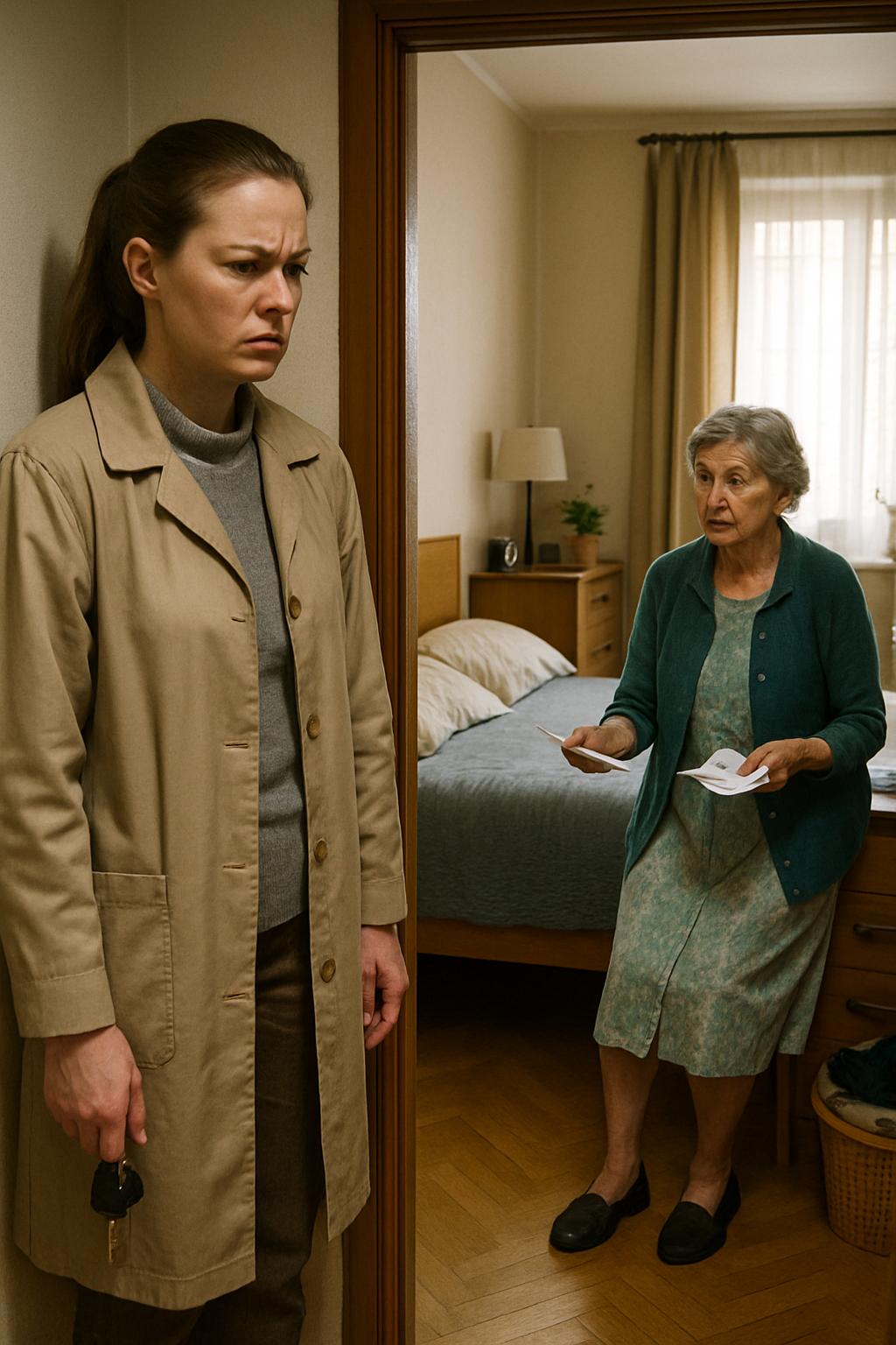 «Это МОЯ зарплата» — резко сказала Мария и вышла из квартиры