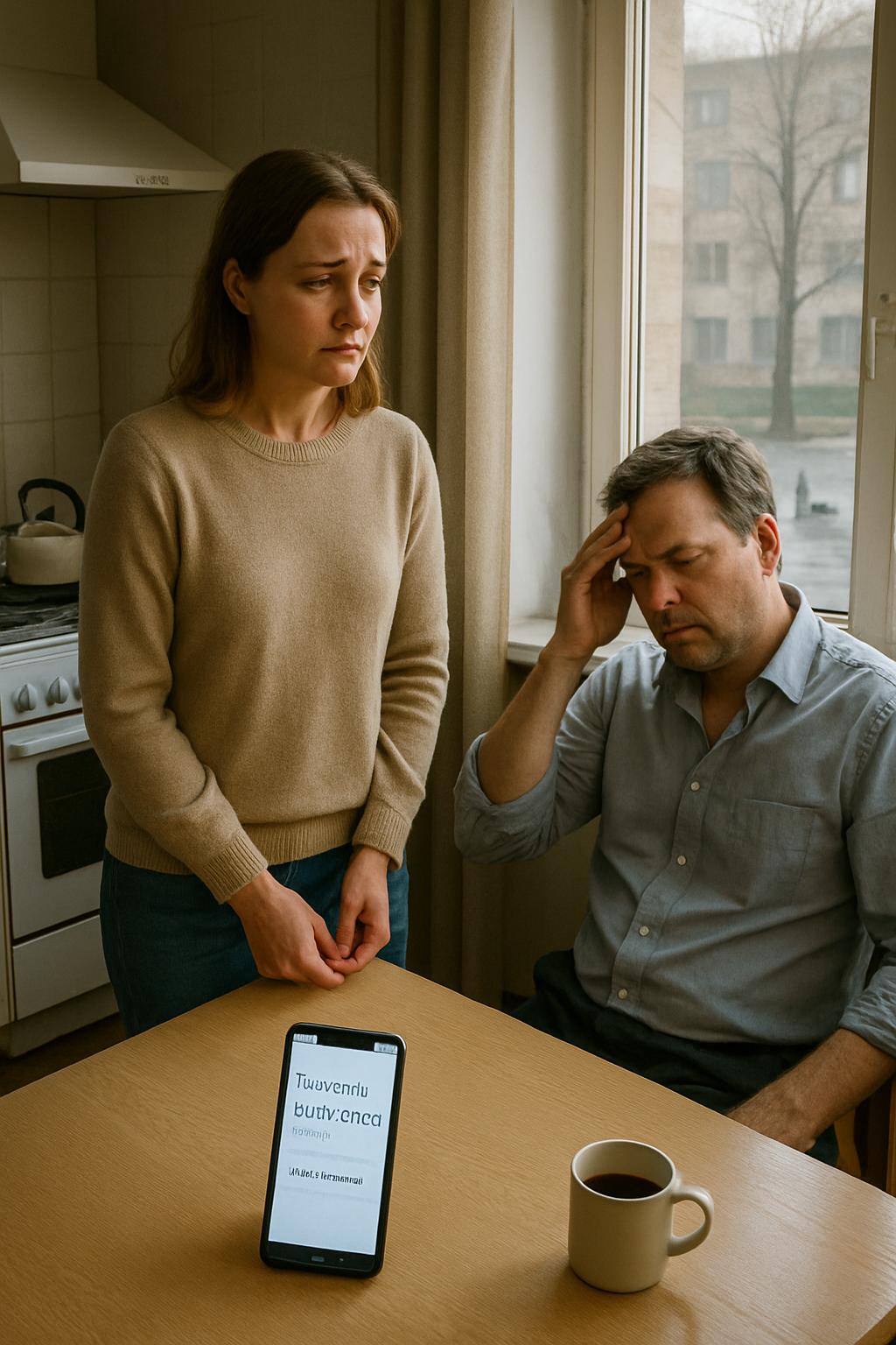 «А я твоя жена!» — выпалила она, и её голос сорвался на крик