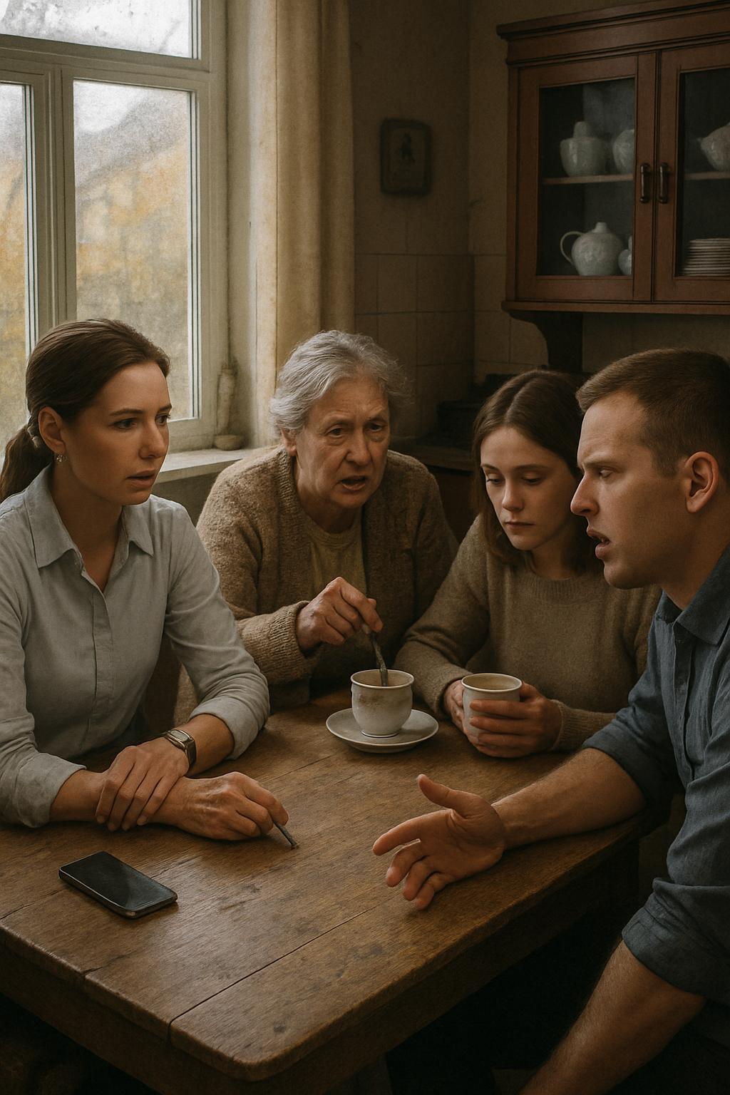 «Я не буду продавать или переоформлять папину квартиру» — сказала она тихо, но твёрдо