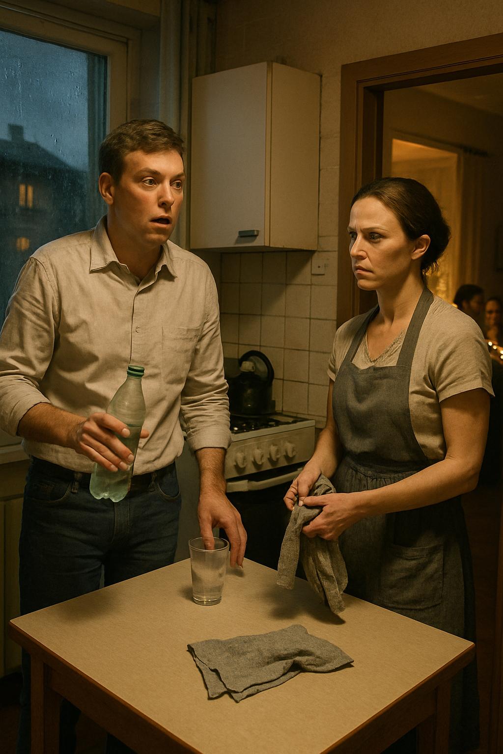 «Я устала, Олег. Устала быть горничной в собственном доме» — сказала Наташа, вытирая руки о кухонное полотенце, голос дрожал от сдерживаемого гнева