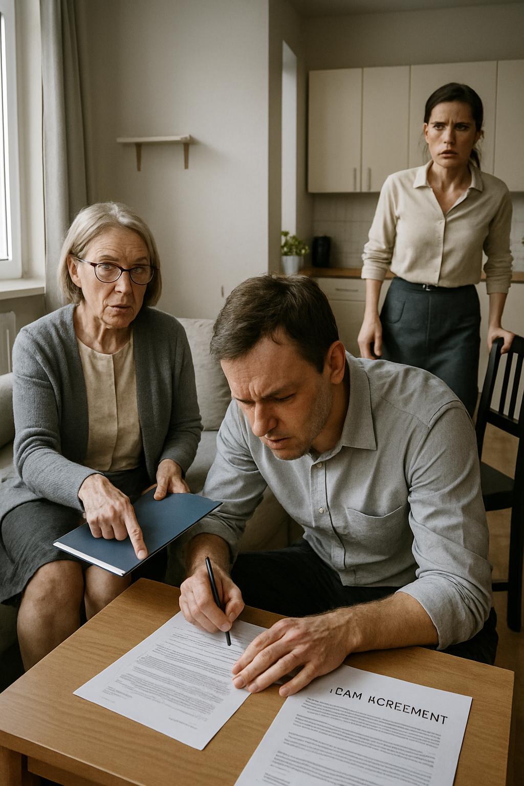 «Если ты подпишешь эти документы, я уйду» — тихо, но твёрдо сказала Светлана, и ручка в руке Андрея замерла