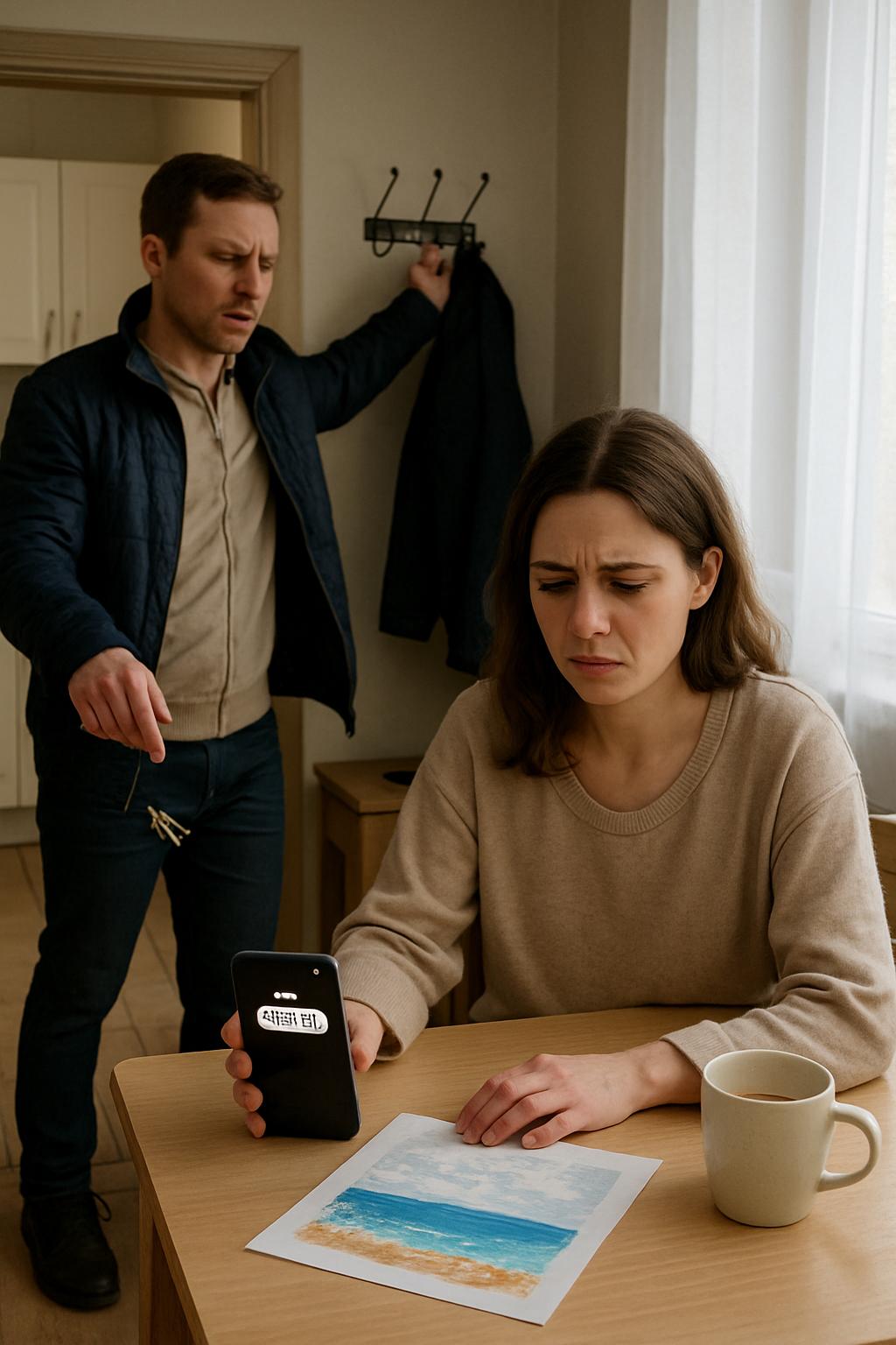 «Я знал, что ты будешь против. Поэтому и не сказал» — произнёс Дима, и Катя замерла, словно получив пощёчину