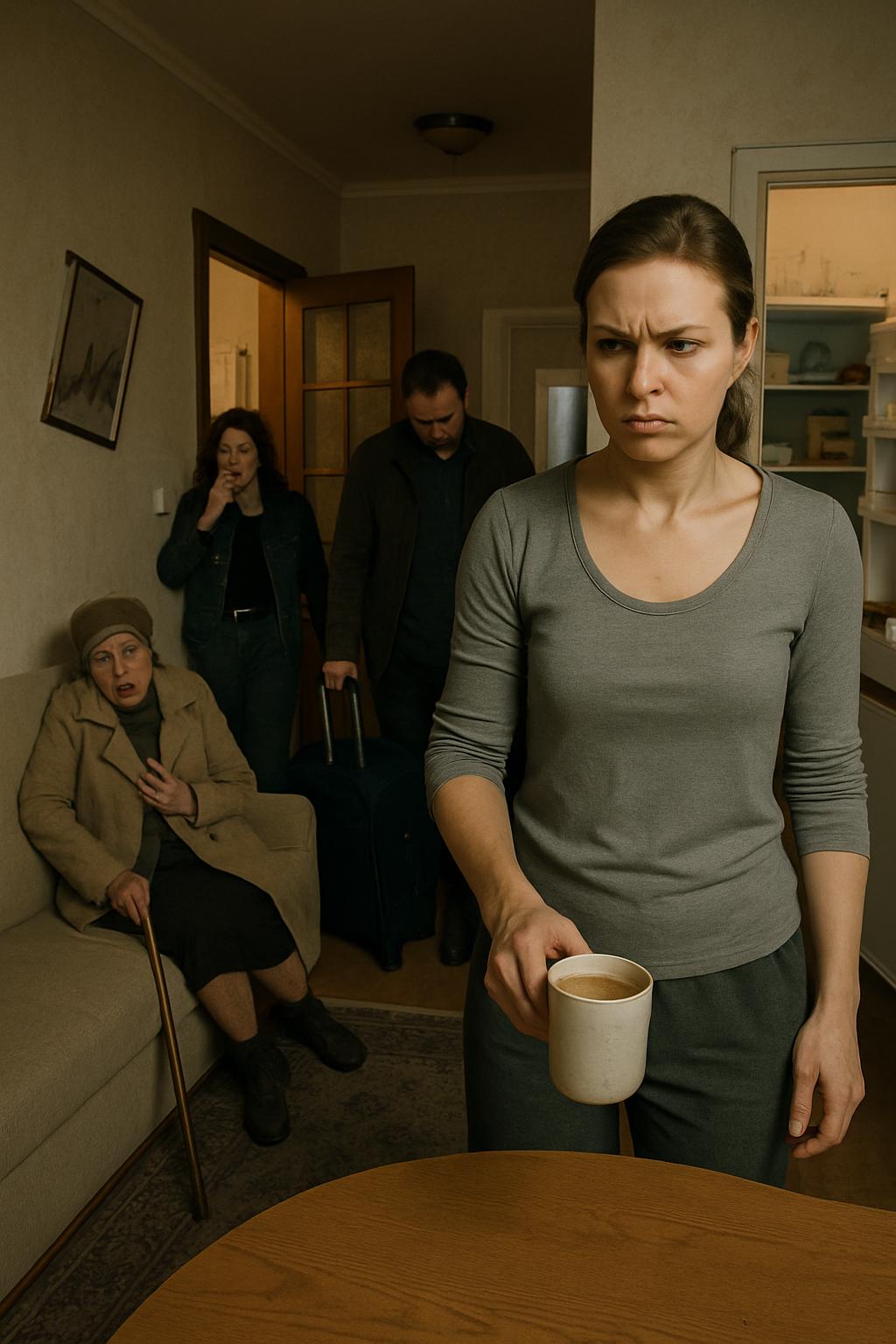 «Вон отсюда. Все. Немедленно» — сказала Софья с ледяной решимостью и выставила свекровь, сына и золовку за дверь