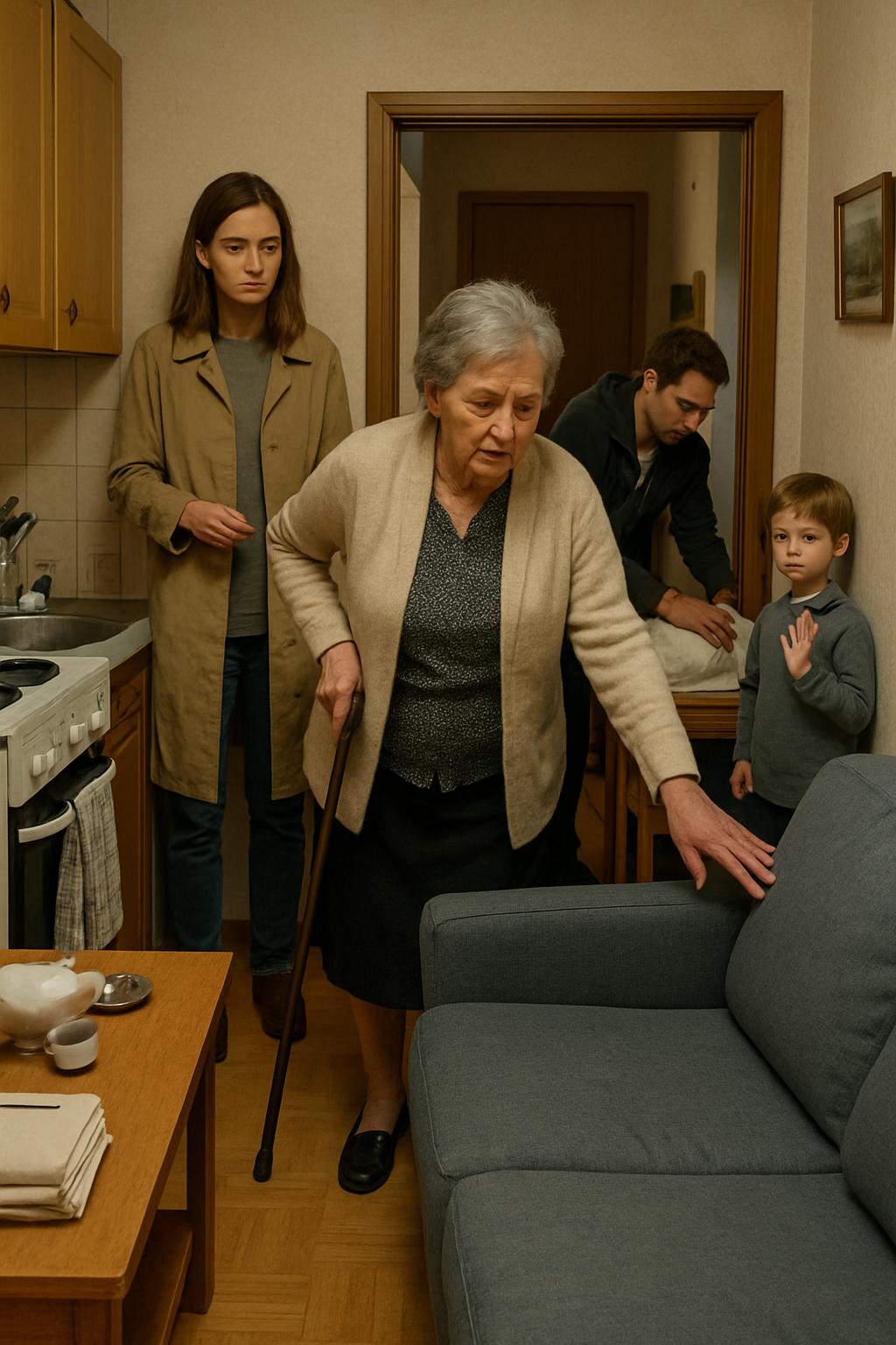 «Всё. Я ухожу» — сказал Кирилл, схватил куртку и захлопнул дверь