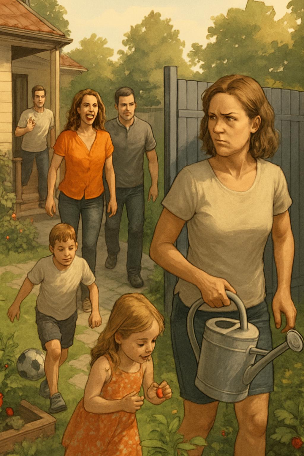 «Или они съезжают, или я!» — крикнула Марина, хлопнув дверью и выйдя во двор