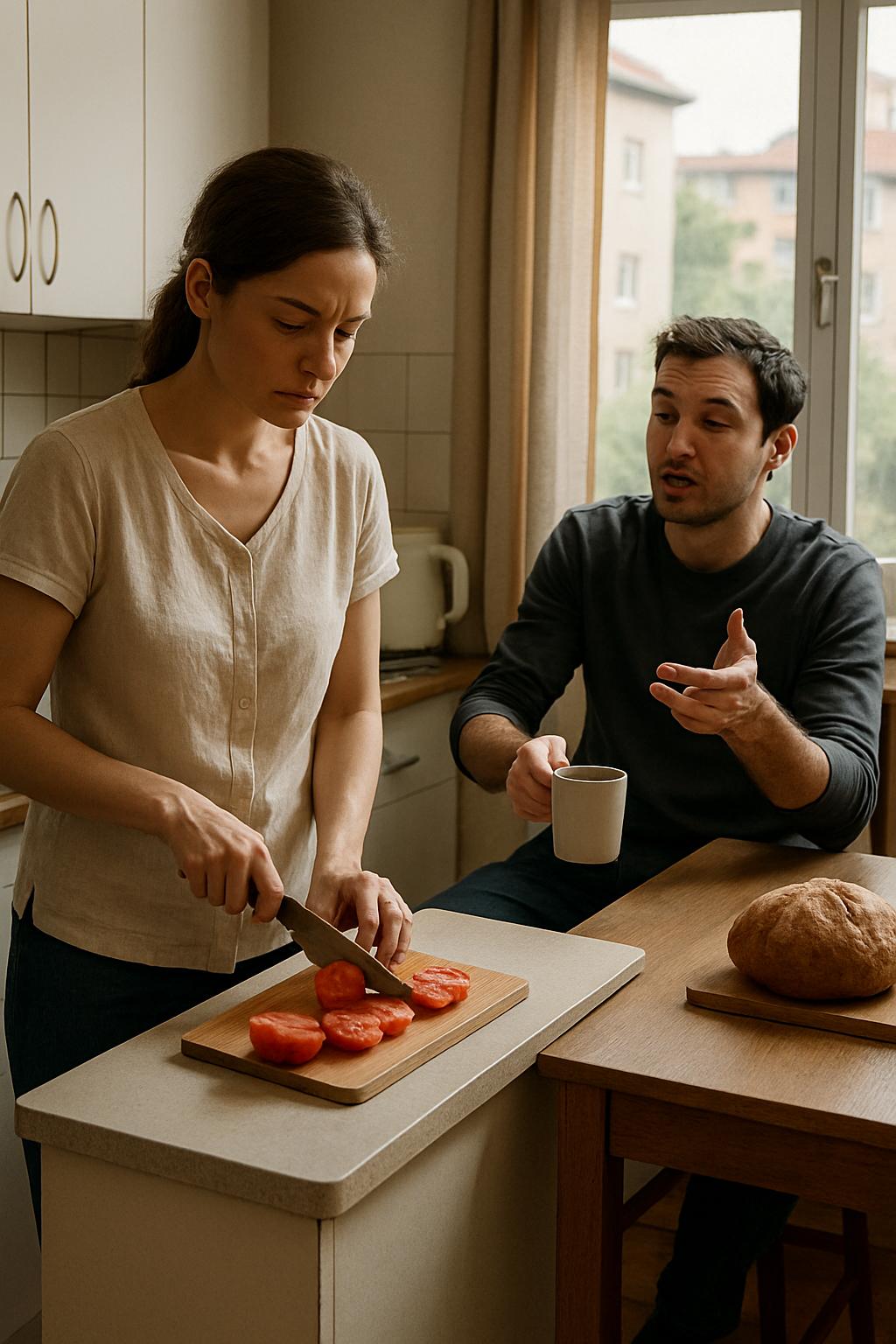«Я ценю, что ты пришёл. Но… я не уверена, что нам по пути» — холодно сказала Наталья и встала, оставив Сергея за столиком