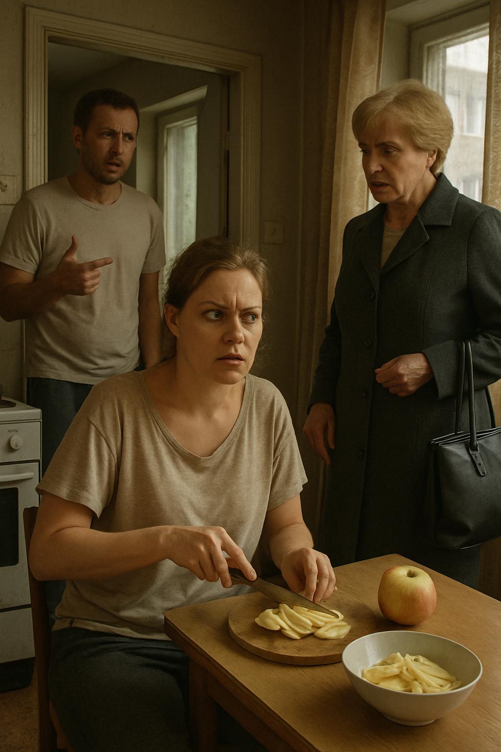 «Это моя квартира. Моя! Я платила за неё!» — воскликнула Лиза и ударила ладонью по столу