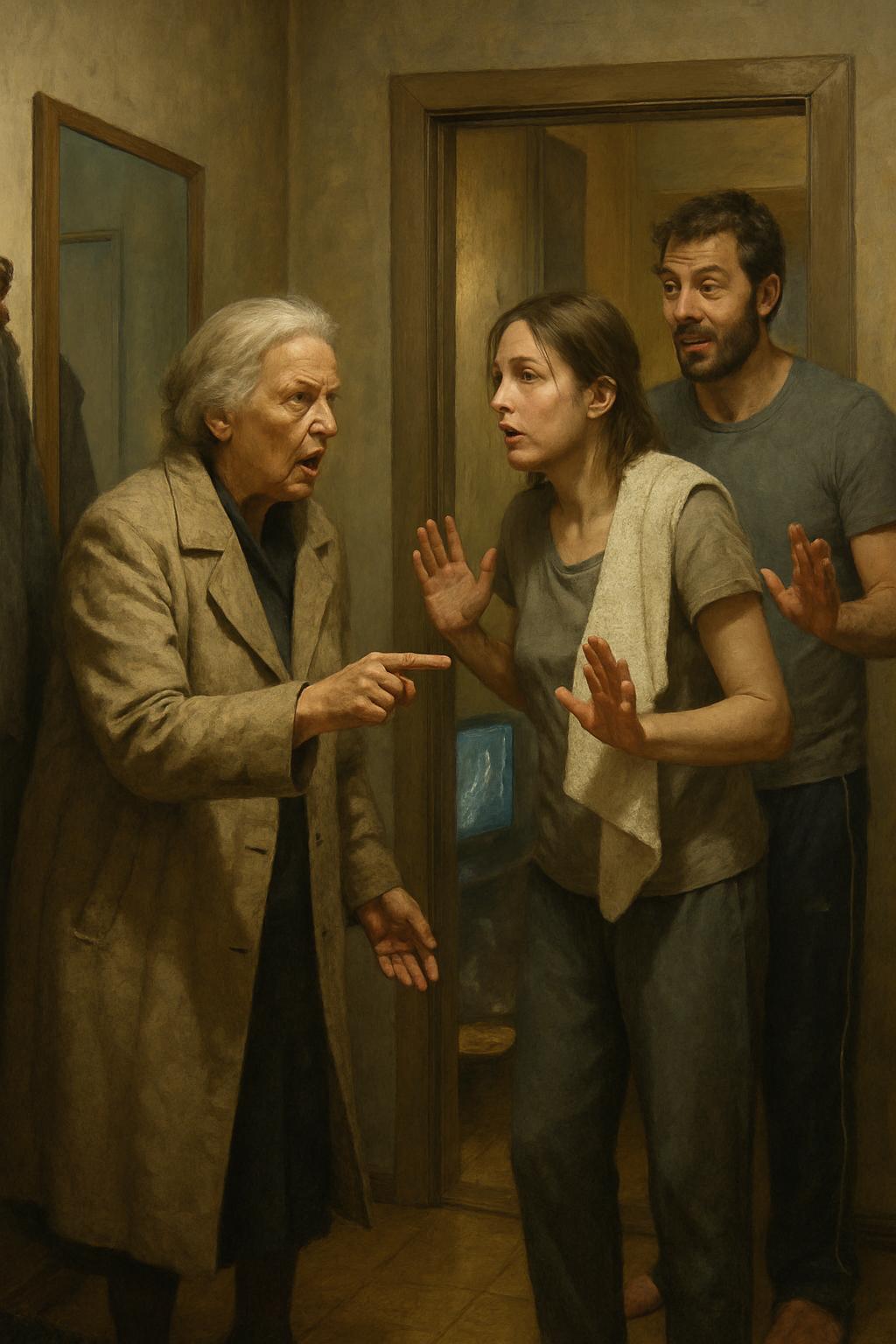 «Убирайтесь. Пока я добрая» — тихо сказала Валентина Петровна, повернувшись в комнату