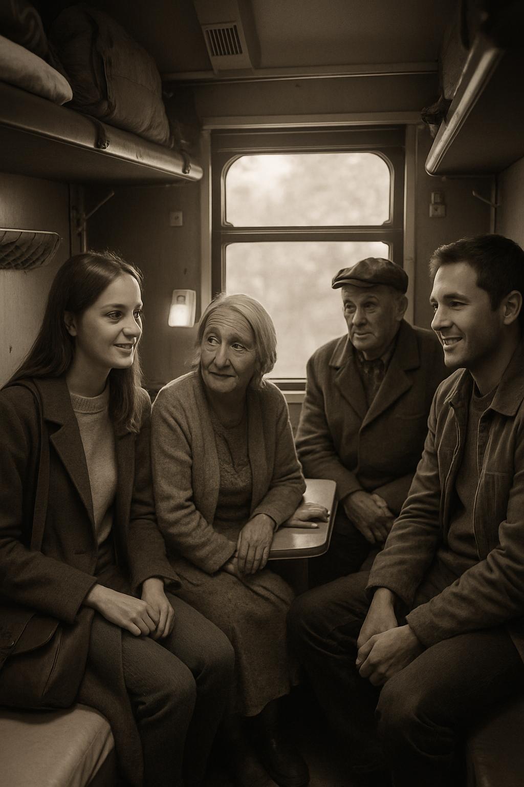 «Ты — мой последний вагон, Ира» — сказал Олег, поцеловав её солёное от слёз лицо