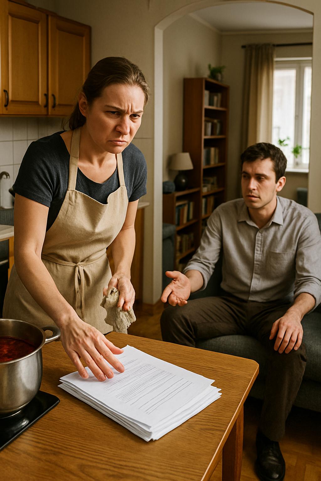 «Я хочу, чтобы ты был моим мужем, а не маминым сынком!» — горячо воскликнула Марина, вставая с дивана