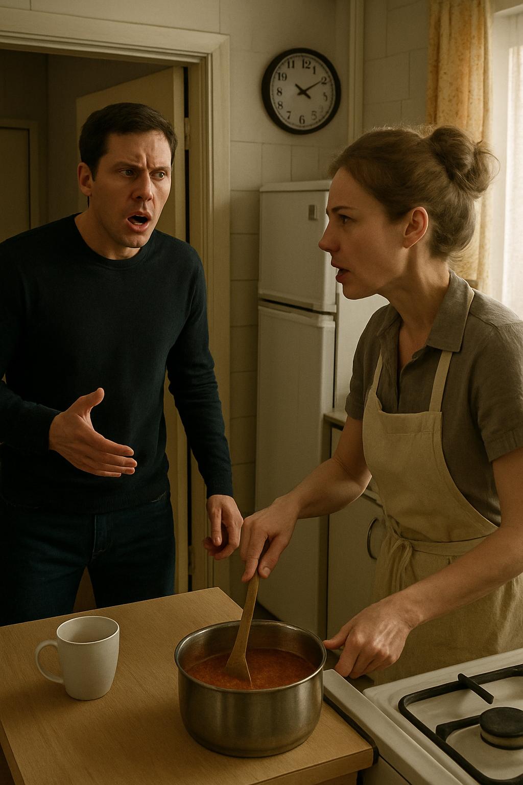 «Я нашёл доказательства, что квартира теперь наша общая!» — объявил Дима, врываясь в квартиру