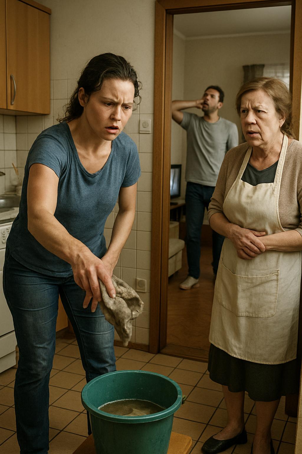 «Я тебе что, бесплатная рабочая сила?!» — голос Марины дрожал от гнева, она швырнула тряпку в ведро с грязной водой