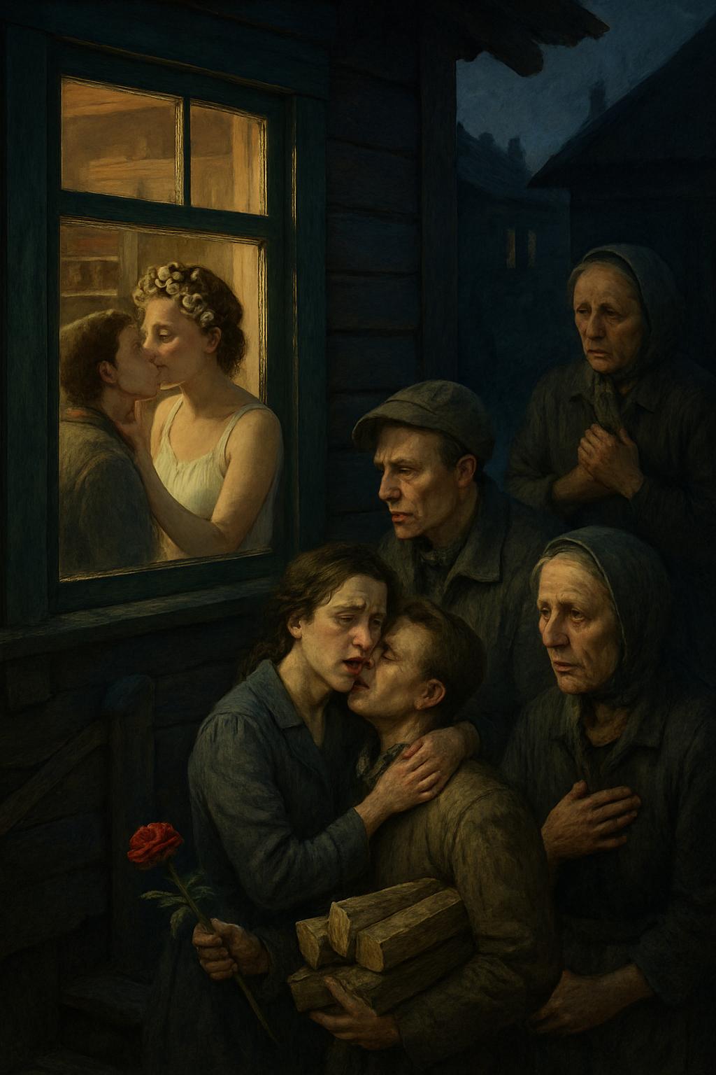 «Может, век не увидимся…» — Галина обвила шею Виктора и впилась поцелуем ему в губы