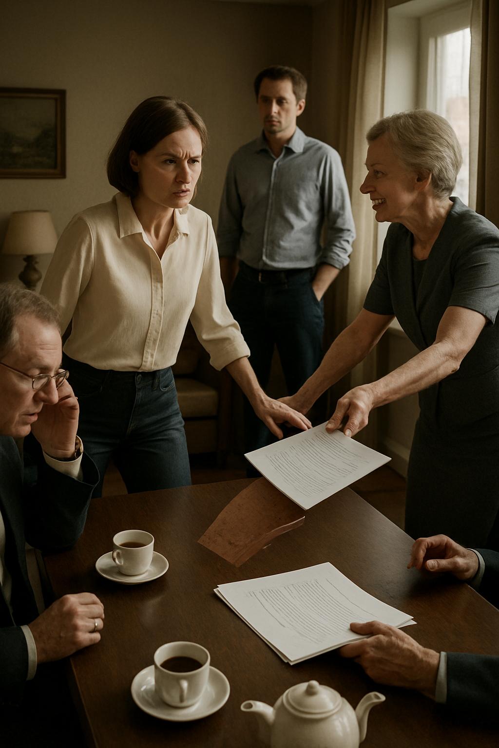 «Я не буду это подписывать» — твердо сказала Катя и вышла из квартиры свекрови