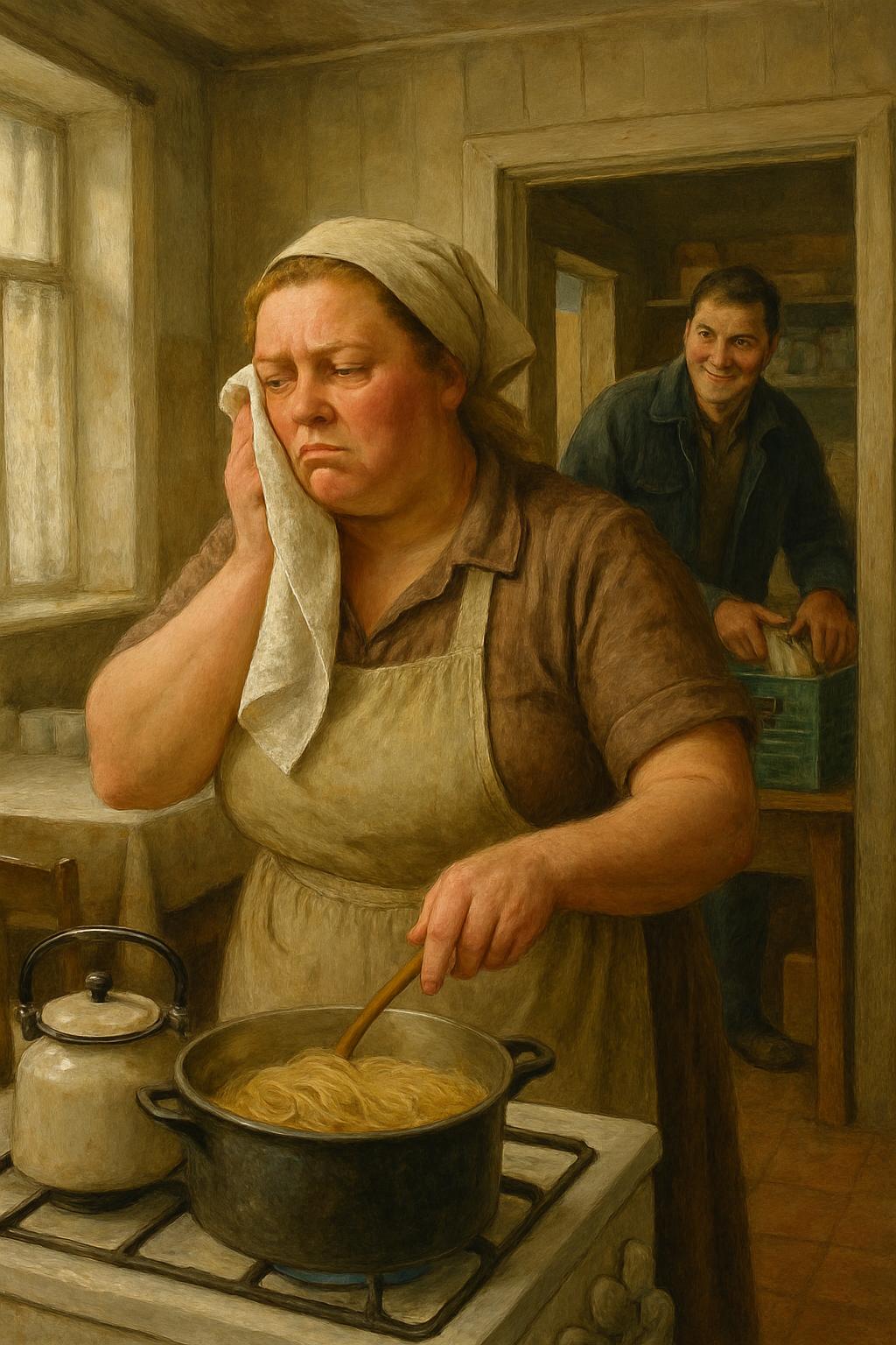 «Всю душу ты мне вывернула» — признался шофёр Сашка, робко прося Галю выйти за него