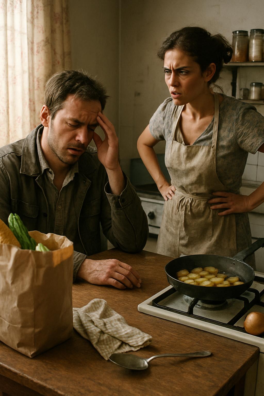 «Я тут котлеты из воздуха жарю!» — возмущённо воскликнула Катя, указывая на пустой холодильник