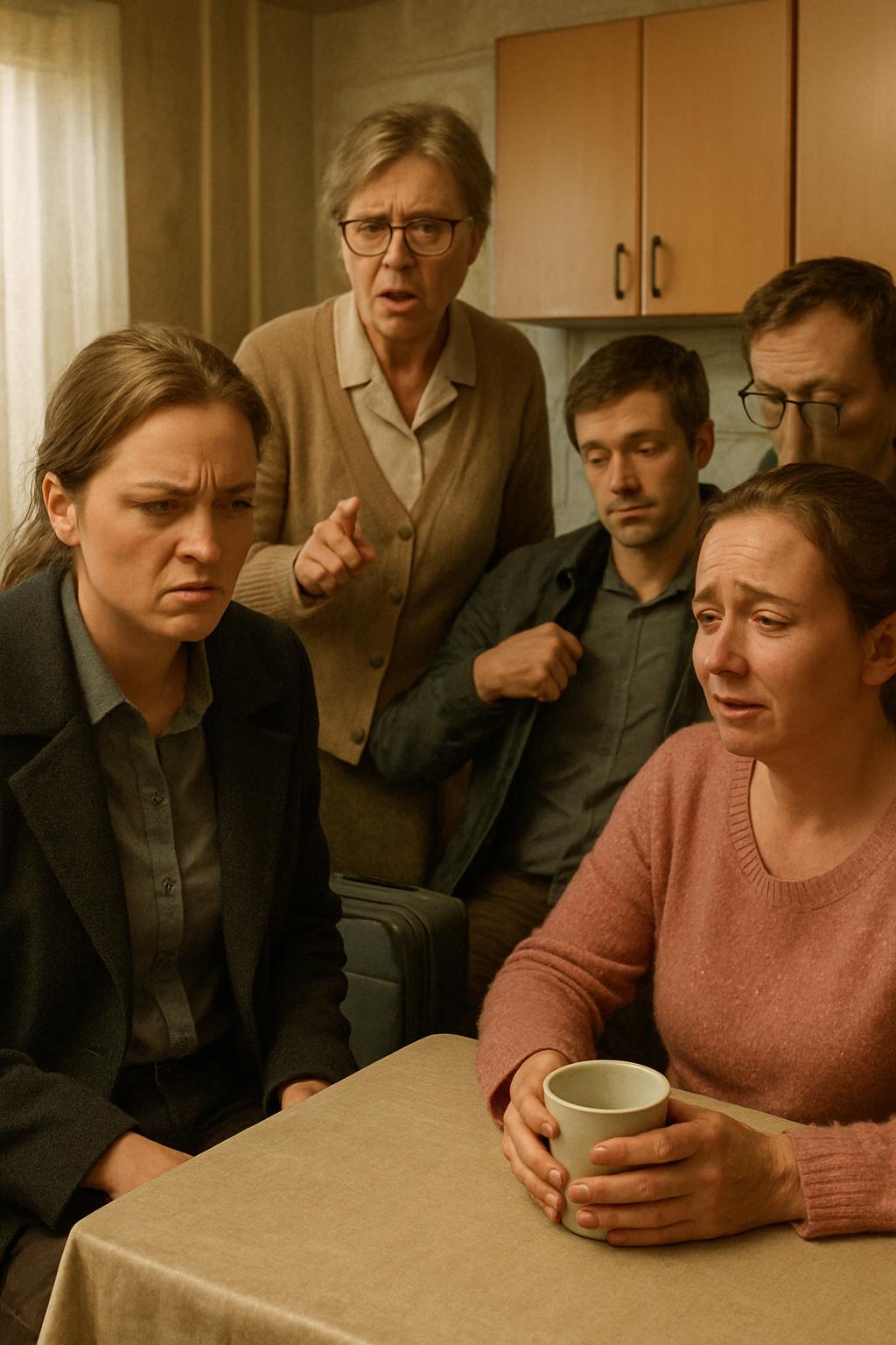 «Моя мать здесь жить будет, а тебе место найдём где-нибудь в коридоре!» — срывающимся голосом крикнул Игорь, выбрав маму и заставив Анну уйти