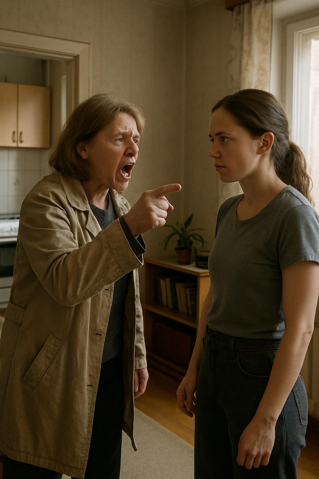 «Уйти придется тебе» — холодно сказала Оля