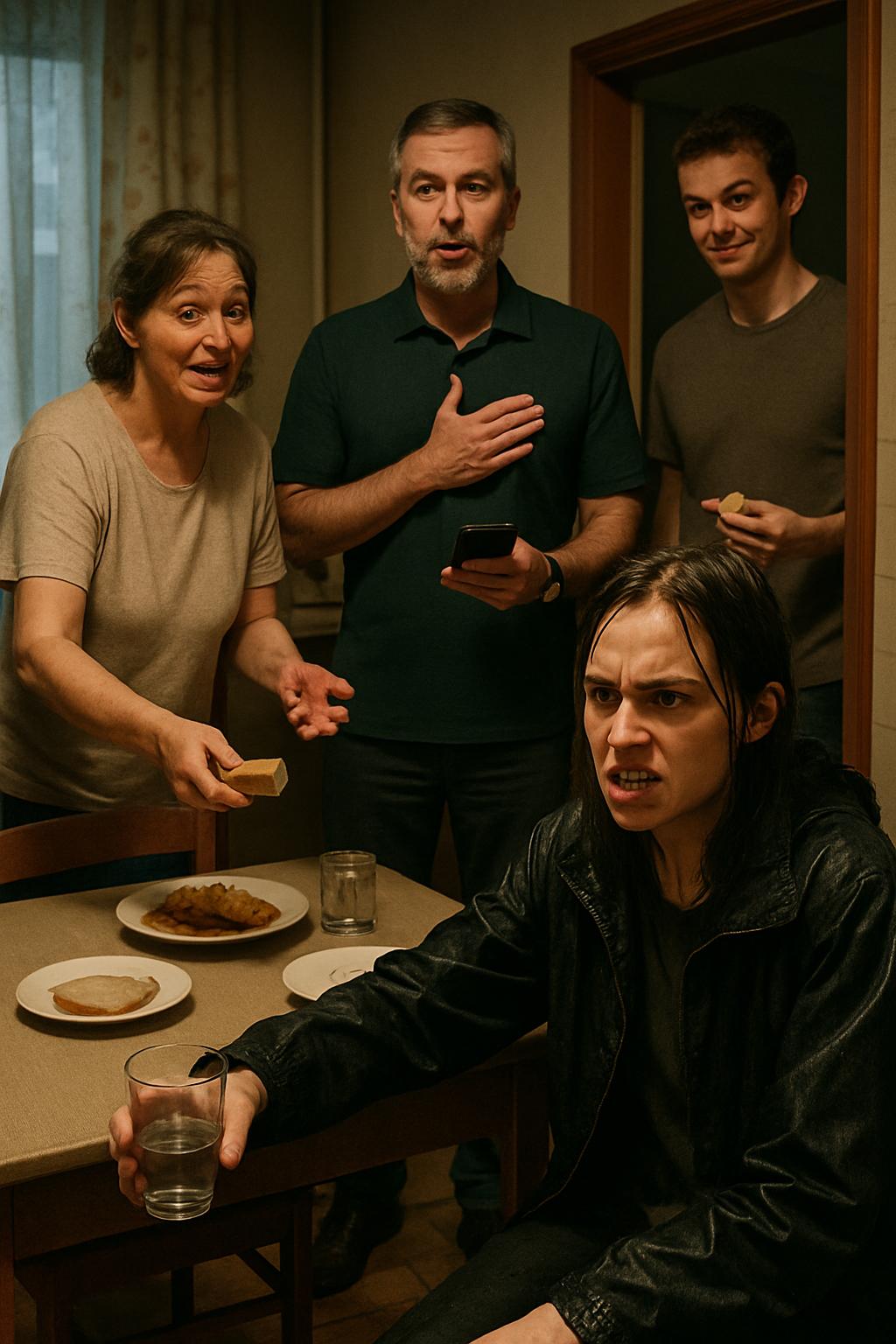 «Вы только что отобрали у меня дом!» — закричала Алина, вставая так резко, что стул грохнулся на пол