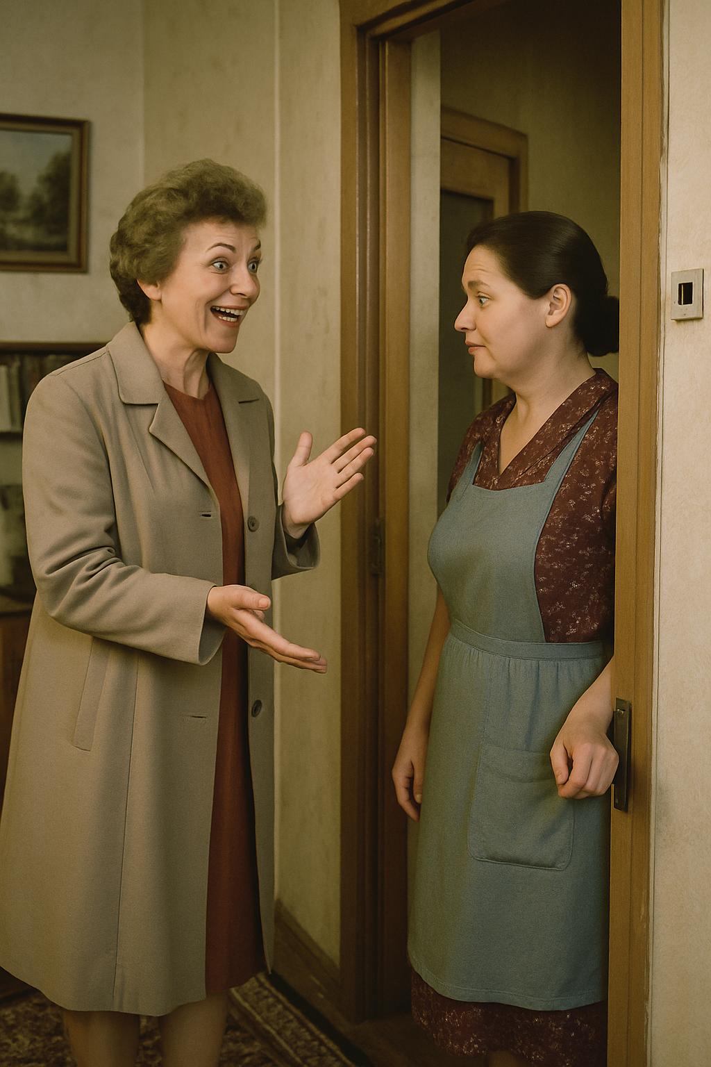 «Ты знаешь, у меня тоже закончилась, нету» — сказала я и захлопнула дверь