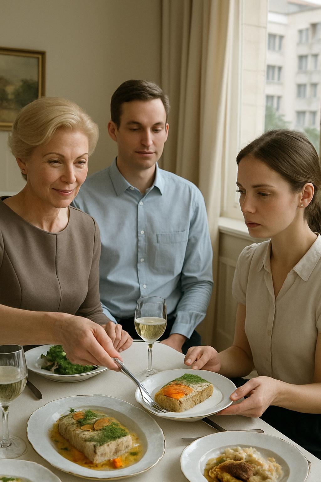 «Мама права — тебя нужно ставить на место» — прошипел Алексей, угрожающе глядя на жену