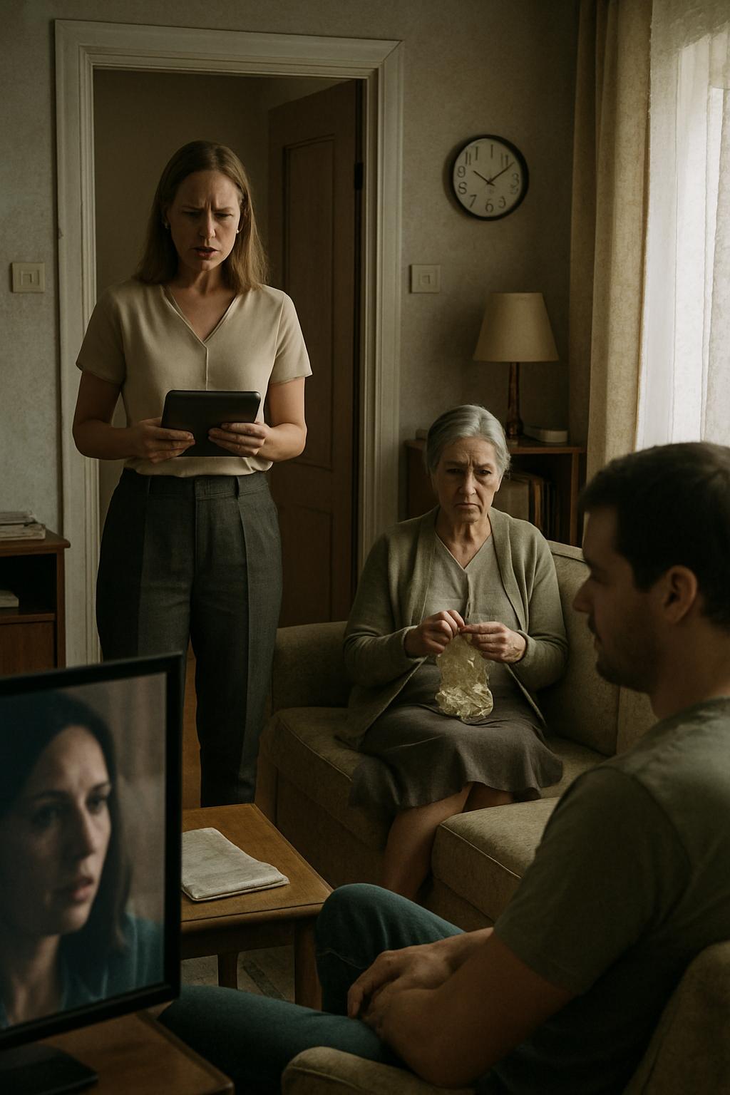 «Это мой дом. И вы больше никогда не переступите его порог» — решительно заявила Татьяна, показывая свекрови записи на планшете