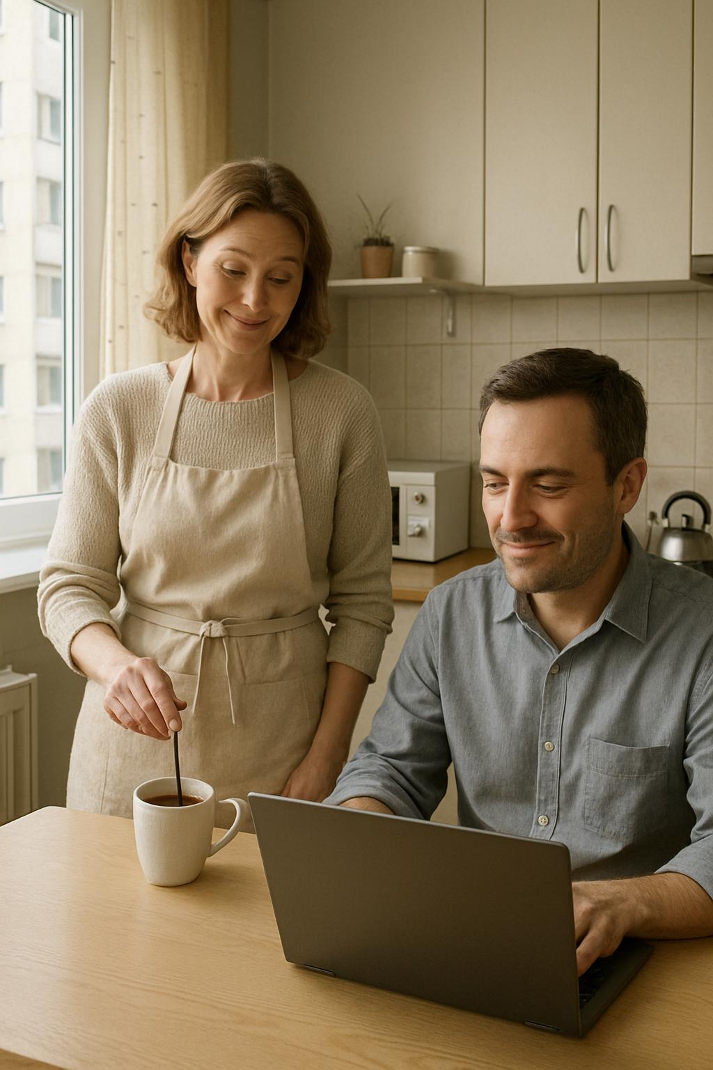 «Я подаю на развод» — выпалила она, глядя ему прямо в глаза