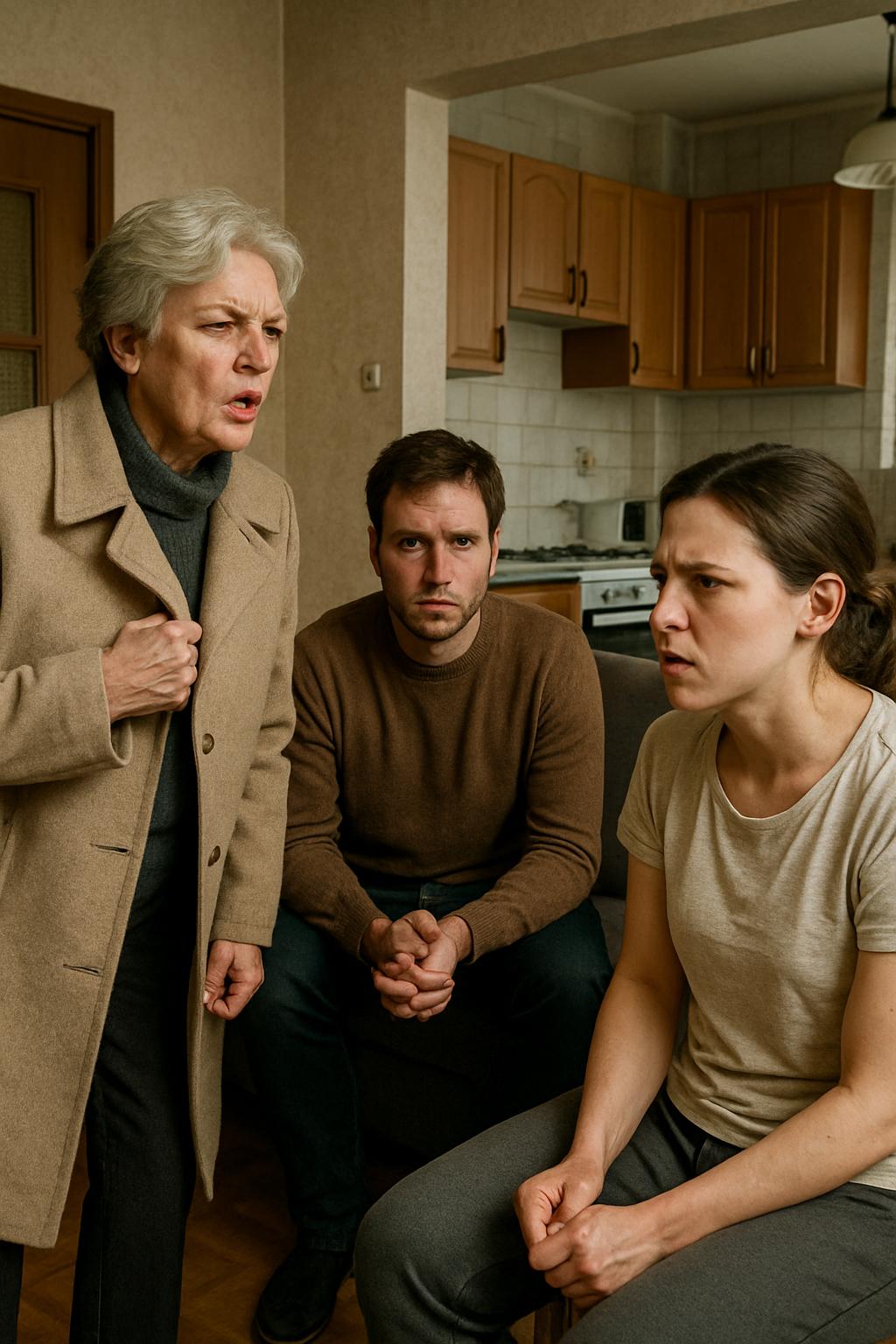 «Я не позволю вам украсть мою жизнь!» — закричала Мила, после чего Константин молча взял сумку матери и ушёл