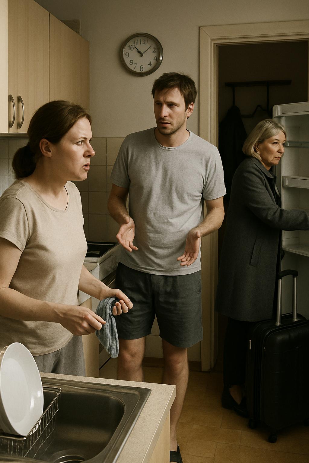 «Нет, Коль, только через мой труп!» — голос Людмилы сорвался, она сжала мокрую тряпку, будто оружие