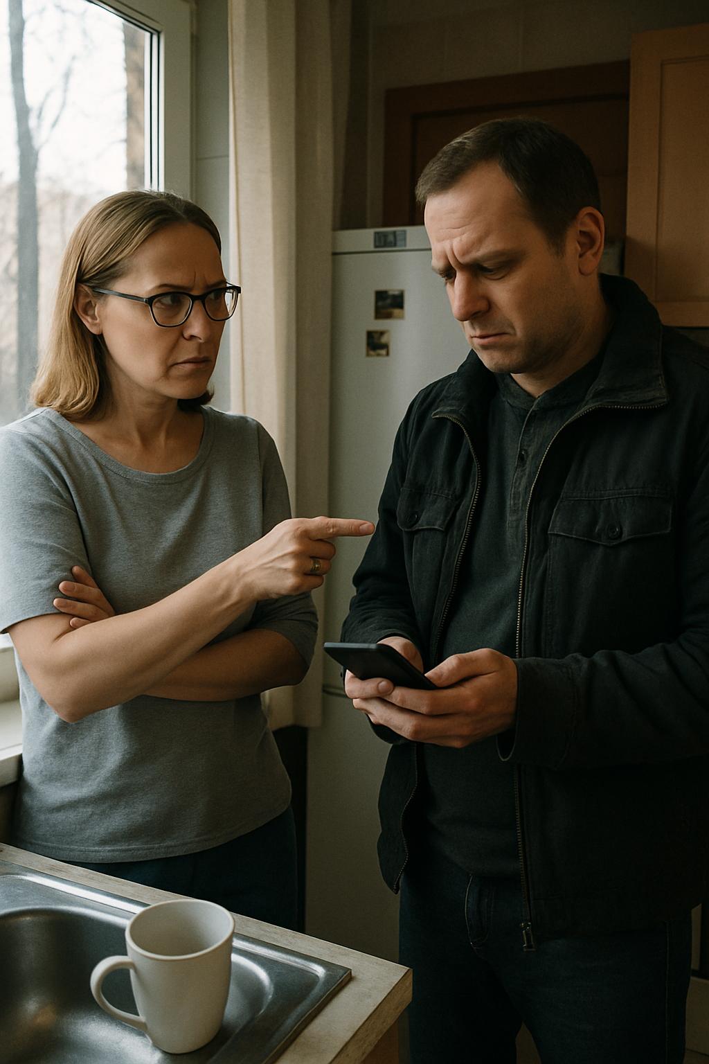 «Семья — это когда двое. Не трое» — холодно сказала Анна, раскладывая документы