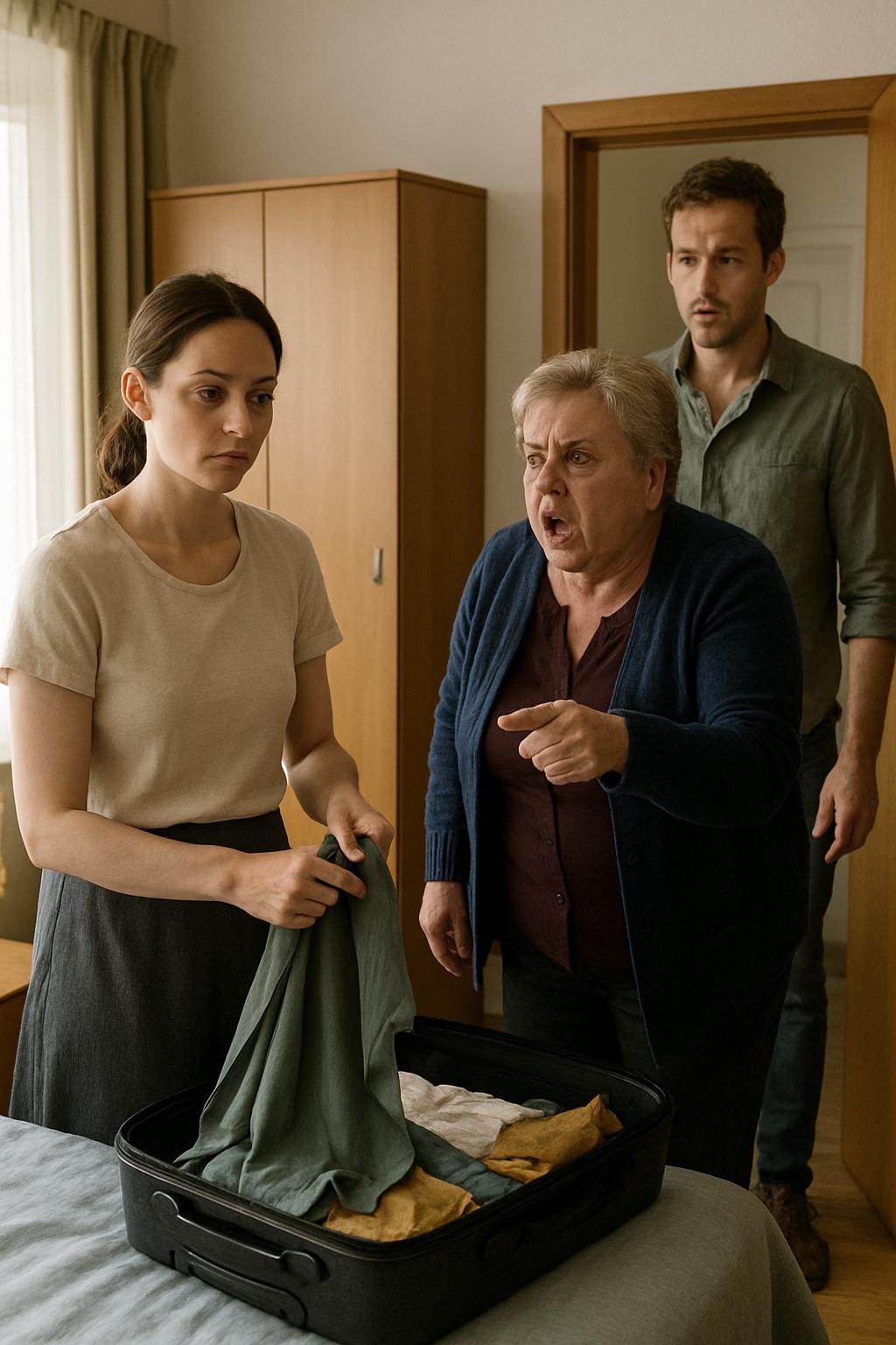 «Я сделаю выбор за него. После командировки я сниму квартиру и перееду» — решительно сказала Марина, собирая чемодан