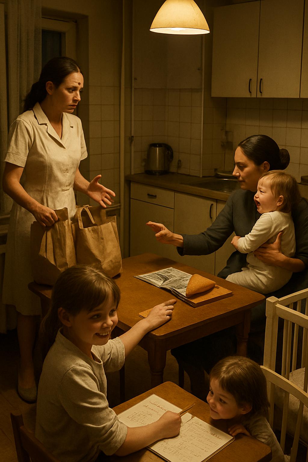 «Это моя квартира! От моей мамы!» — воскликнула Лана, прижимая Дашу к себе